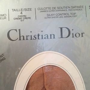 Christian Dior Pantyhouse  Nylons Vintage